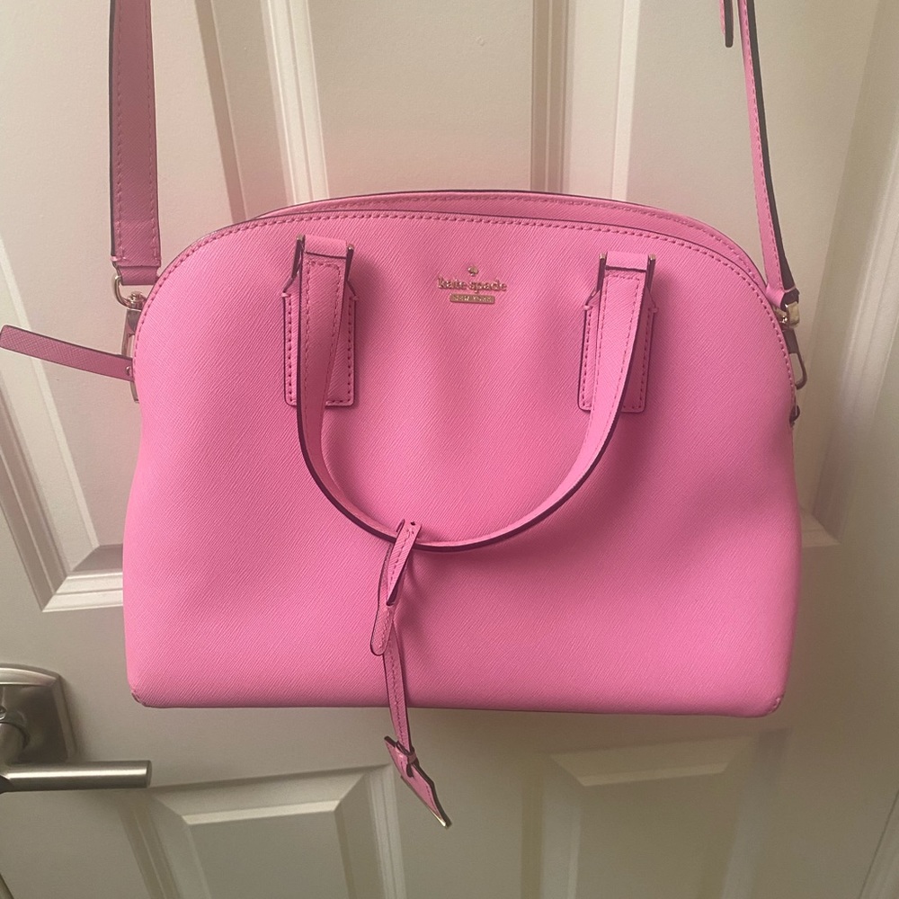 Kate Spade Lottie Bag in Flamingo